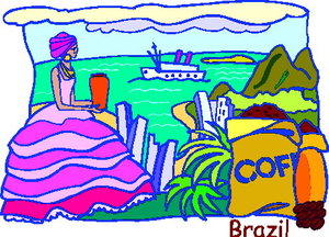 Cliparts Geografie Brazilie 