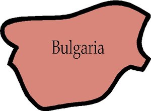 Cliparts Geografie Bulgarije 