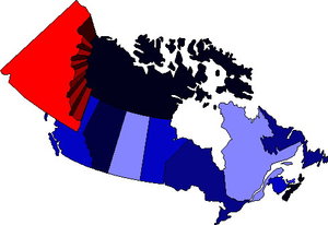 Cliparts Geografie Canada 