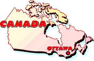 Cliparts Geografie Canada 