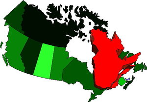 Cliparts Geografie Canada 