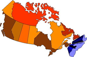 Cliparts Geografie Canada 