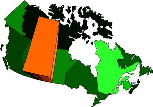 Cliparts Geografie Canada 