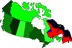 Cliparts Geografie Canada 