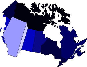 Cliparts Geografie Canada 