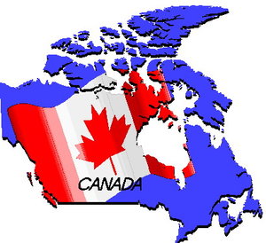 Cliparts Geografie Canada 