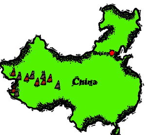Cliparts Geografie China 