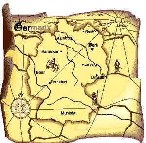 Cliparts Geografie Duitsland 