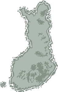 Cliparts Geografie Finland 