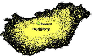 Cliparts Geografie Hongarije 