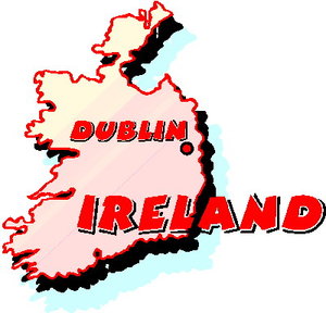 Cliparts Geografie Ierland 