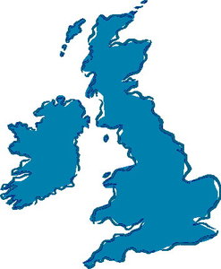 Cliparts Geografie Ierland 