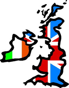 Cliparts Geografie Ierland 