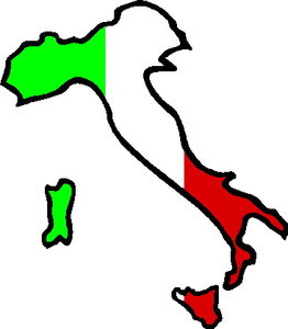 Cliparts Geografie Italie 