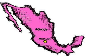 Cliparts Geografie Mexico 