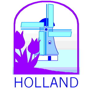 Cliparts Geografie Nederland 