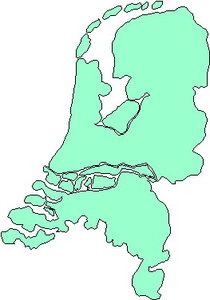 Cliparts Geografie Nederland 