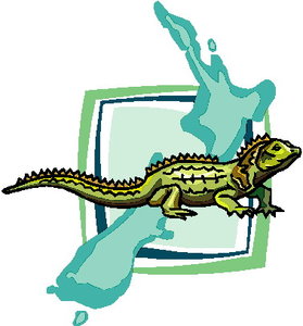 Cliparts Geografie Nieuw zeeland 