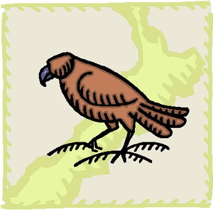 Cliparts Geografie Nieuw zeeland 