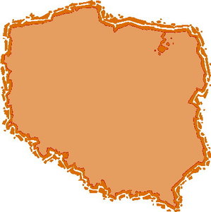 Cliparts Geografie Polen 
