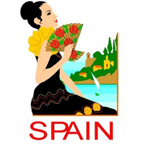 Cliparts Geografie Spanje 