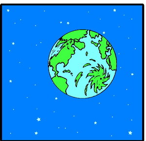 Cliparts Geografie Wereldbollen 