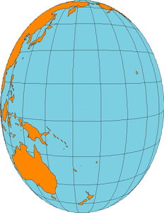 Cliparts Geografie Wereldbollen 