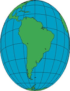 Cliparts Geografie Wereldbollen 