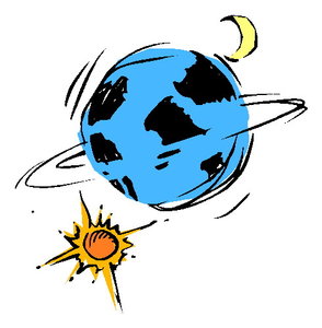 Cliparts Geografie Wereldbollen 
