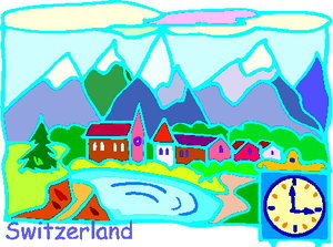 Cliparts Geografie Zwitserland 