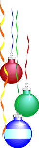 Cliparts Kerstmis Kerst ballen 