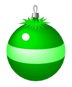 Cliparts Kerstmis Kerst ballen 