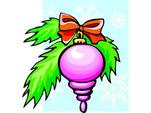 Cliparts Kerstmis Kerst ballen 