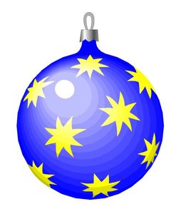 Cliparts Kerstmis Kerst ballen 