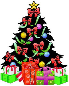 Cliparts Kerstmis Kerst bomen 