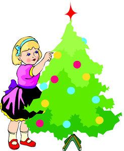 Cliparts Kerstmis Kerst bomen 