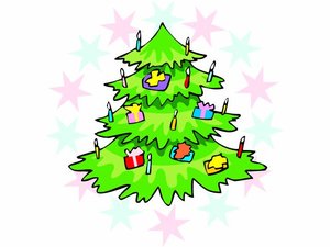 Cliparts Kerstmis Kerst bomen 