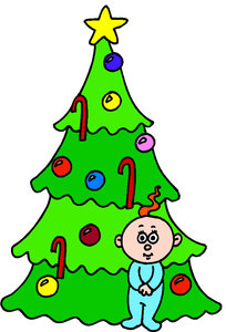 Cliparts Kerstmis Kerst bomen 