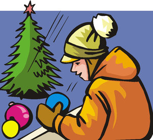 Cliparts Kerstmis Kerst bomen 