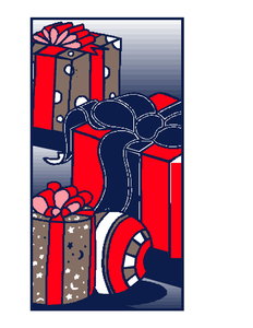 Cliparts Kerstmis Kerst cadeaus 