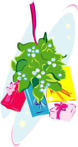 Cliparts Kerstmis Kerst cadeaus 