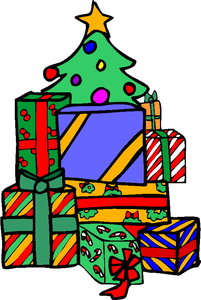Cliparts Kerstmis Kerst cadeaus 