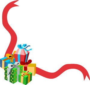 Cliparts Kerstmis Kerst cadeaus 