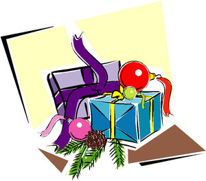 Cliparts Kerstmis Kerst cadeaus 