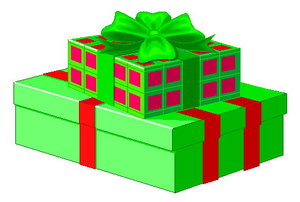 Cliparts Kerstmis Kerst cadeaus 