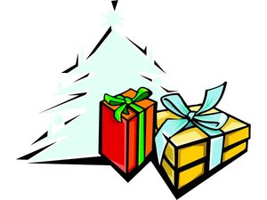 Cliparts Kerstmis Kerst cadeaus 
