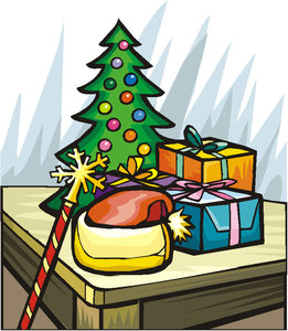 Cliparts Kerstmis Kerst cadeaus 