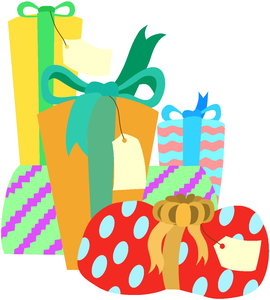 Cliparts Kerstmis Kerst cadeaus 