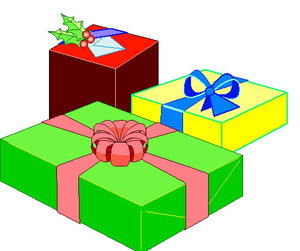 Cliparts Kerstmis Kerst cadeaus 