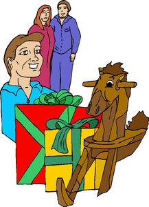 Cliparts Kerstmis Kerst cadeaus 